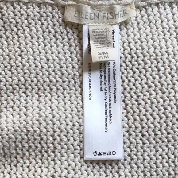 Eileen Fisher cozy wrap cardigan - Picture 6 of 8